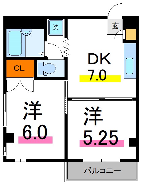 メゾンドマレシャル 間取り