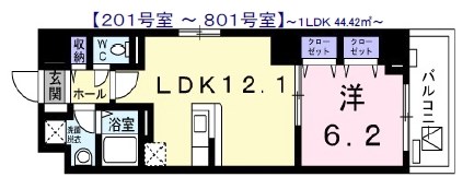 ｅアレグリア    間取り図