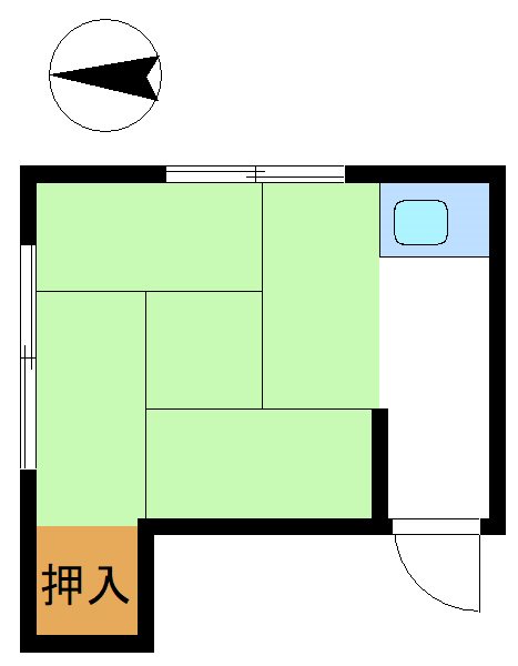 佐山荘 間取り図