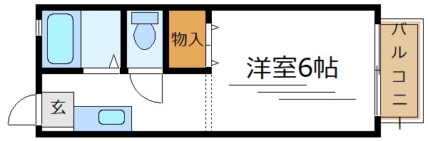 フィオーレ綾瀬  間取り