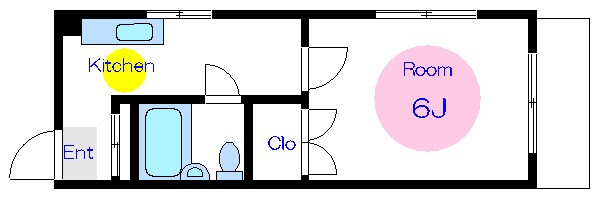 メゾンオサベ 間取り図