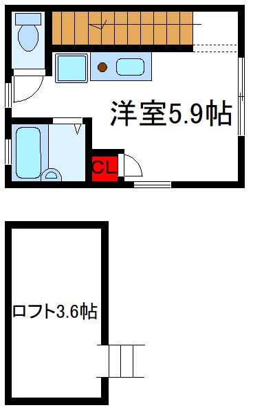 バーミープレイス王子Ⅱ 間取り