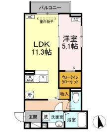 グラナーデ滝野川  間取り図