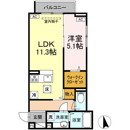 グラナーデ滝野川  間取り図