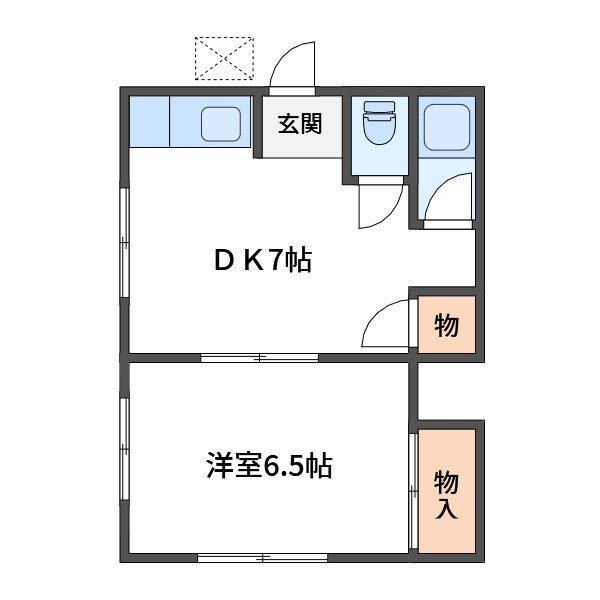 宮内荘 間取り図