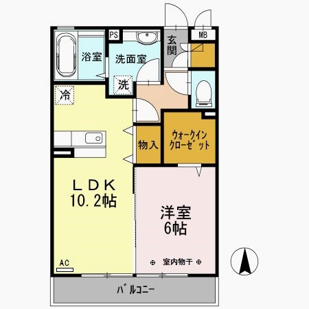 サニーコート  間取り図