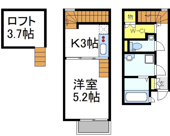 HaumeaⅠ 間取り図