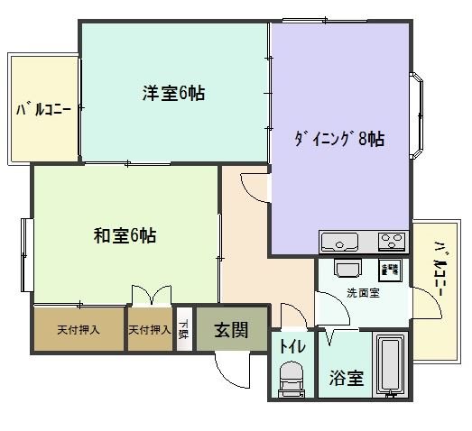 メゾンGP 間取り図