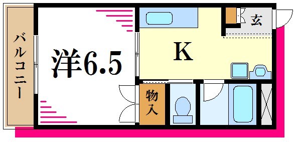 メゾン・ＳＵＧＡⅢ 203号室 間取り