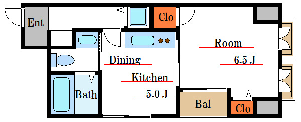 両国壱番館 間取り図