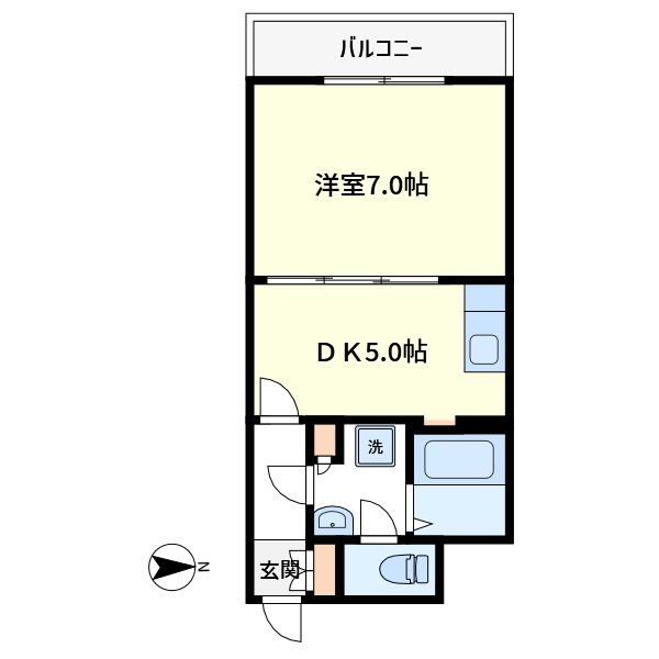 第2ロイヤルシラコ 間取り図