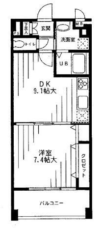 カーロヴィレッタⅡ 間取り