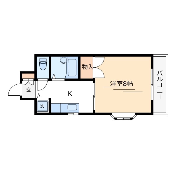 ドミール325  間取り図