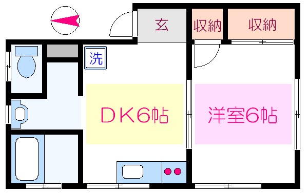 蓮田ビル  間取り図