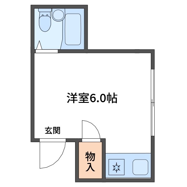 NYハウス  間取り図