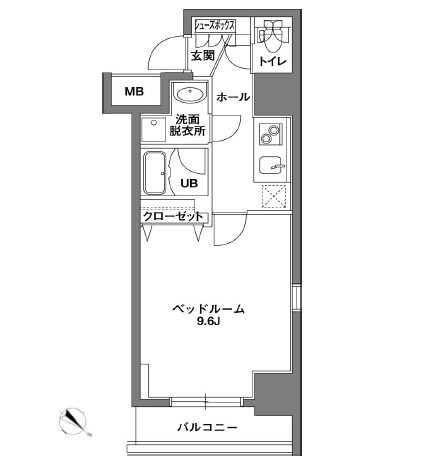 KDX岩本町レジデンス  間取り図