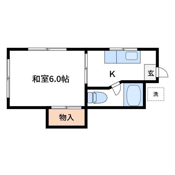 千曲ハイツ   間取り図