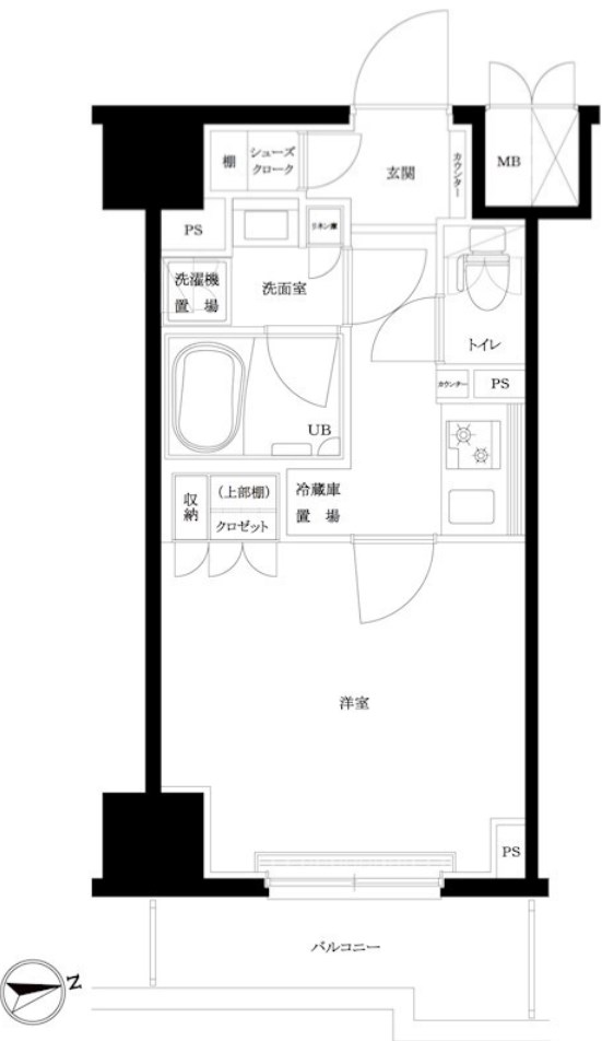 ルーブル南砂町  間取り図