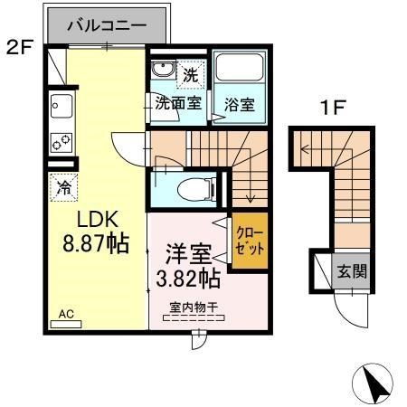 エクセリア高砂    間取り図