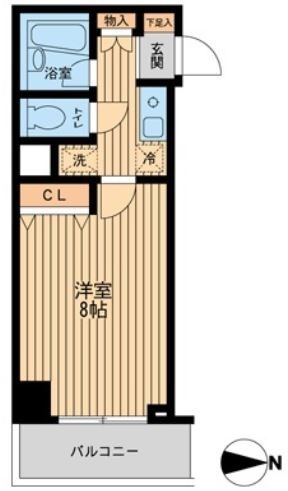 ドゥーエ西大島 間取り