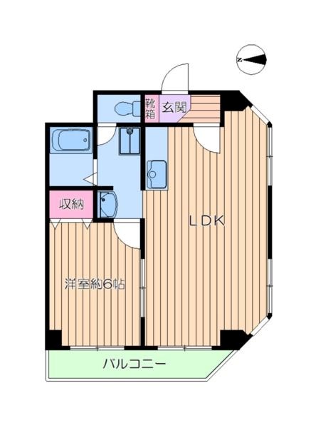 ツイン・コート 間取り図