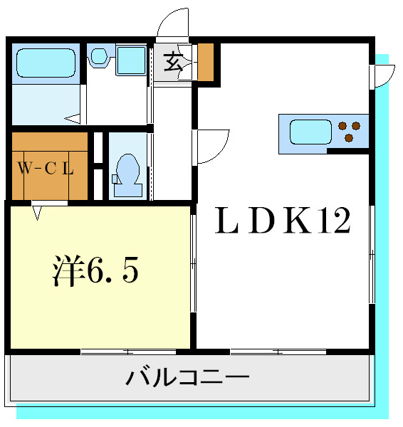 ファミーユ　ヒロ 間取り図