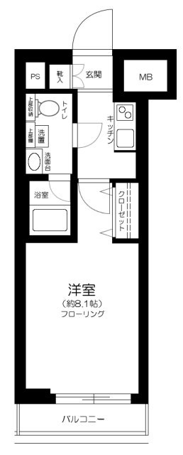 ＧＥＮＯＶＩＡ東向島skygarden  間取り