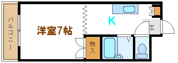 シティライフサトー 間取り図