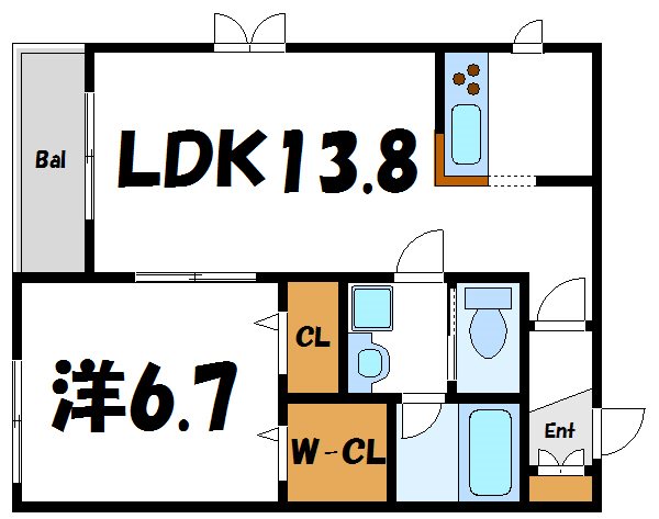 グランベージュ 間取り図