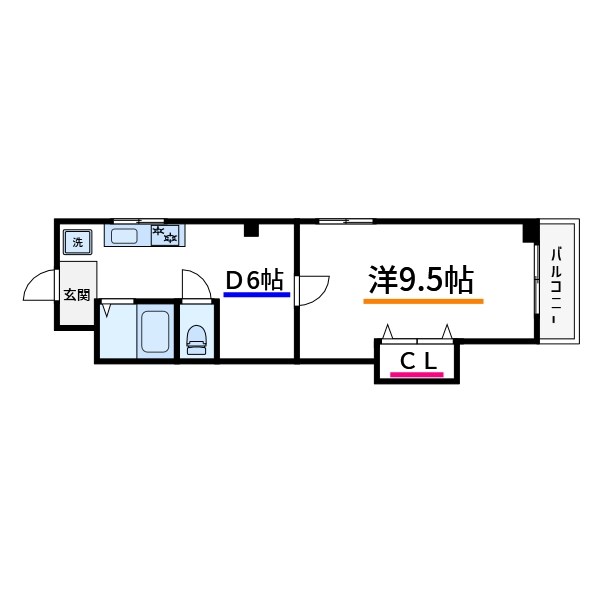 日吉第一ビル 間取り図