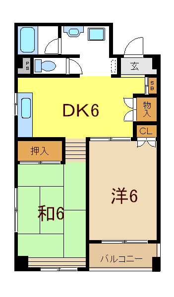 メゾン・ド・MIYATA  間取り図