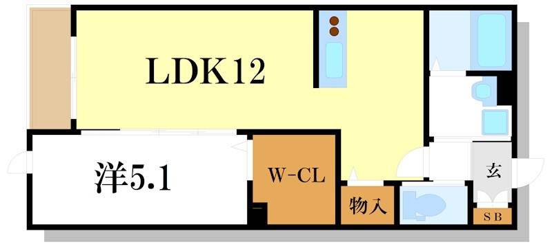 ロックフォレスト 間取り図