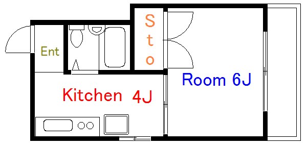 ミキハイツ  間取り