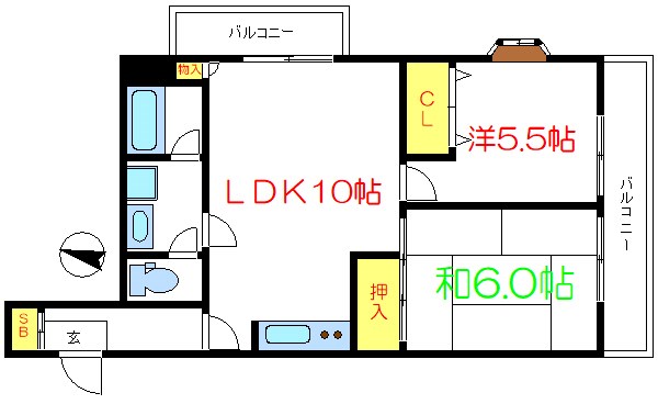 金泉ビル 間取り図