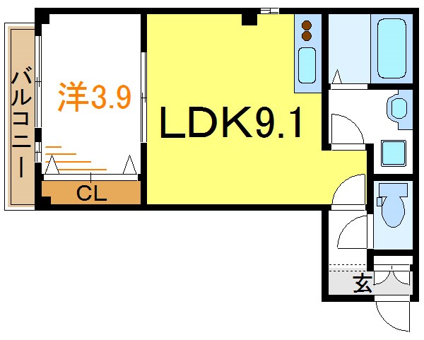 シルフィード  間取り図