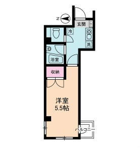 ジュネスM  間取り図