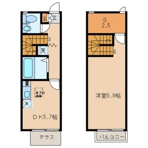 T&M船堀 102号室 間取り