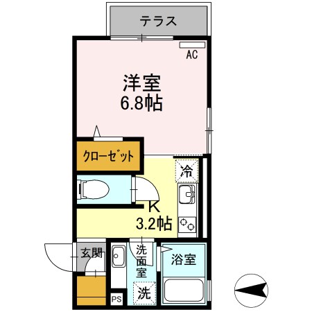 アイリス北綾瀬 間取り図