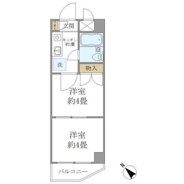 エスペランサ24 間取り図