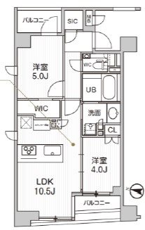 シーズンフラッツ日本橋人形町プレミア  間取り