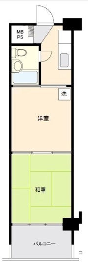 カーサ第一亀戸5号棟 間取り図