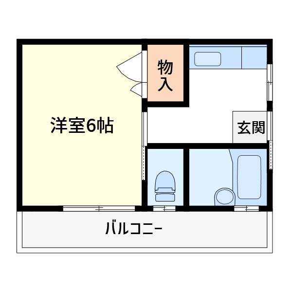 吉善ハイム 間取り図