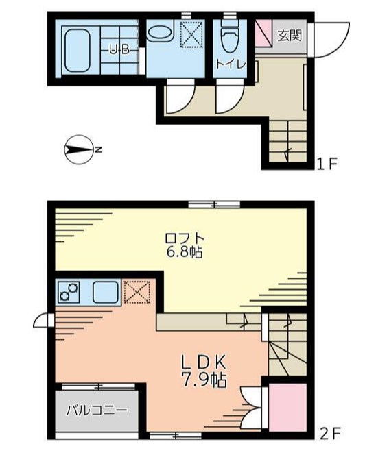 リヴェールココ 間取り