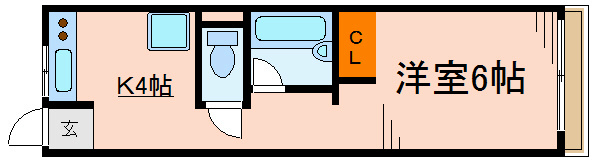 メゾンくすのき  間取り図