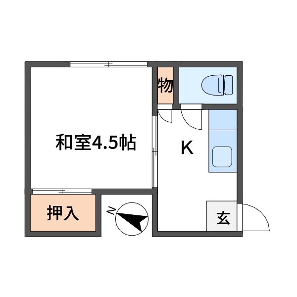 世古荘 間取り図