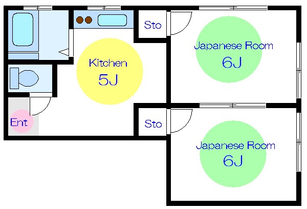 初平ハイツ 間取り図