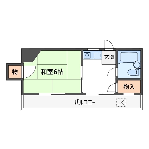 幸楽マンション 間取り図