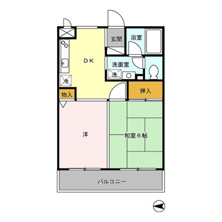 グランシャリオ  間取り図