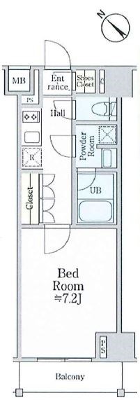 GENOVIA五反野　skygarden  間取り