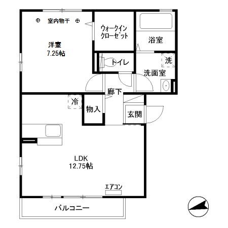 Grandir（グランディール） 間取り図